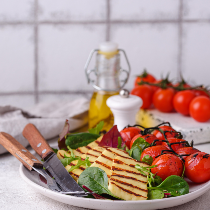 Halloumi Cheese Salad